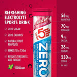 HIGH5 ZERO Hydration Electrolyte Sports Drink Dissolvable Tablets - 10 Tablets Per Tube - 4 x Tubes