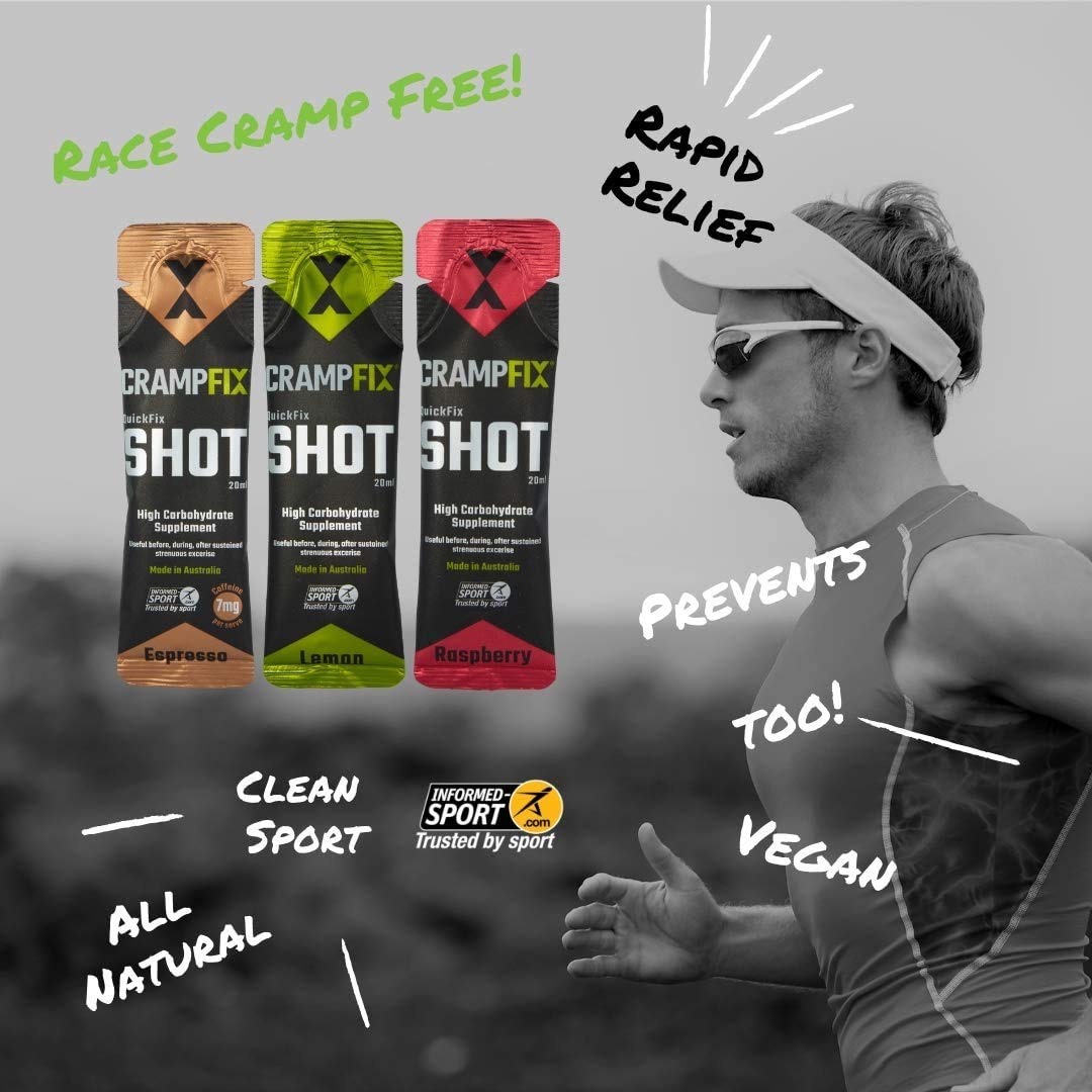 Crampfix QuickFix Shot Sachets - 15 x 20ml Packets
