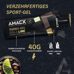 Amacx Turbo Energy Running Gels - 3 x 60ml