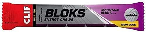 Clif Bloks Mountain Berry Sports Supplements, 60 g