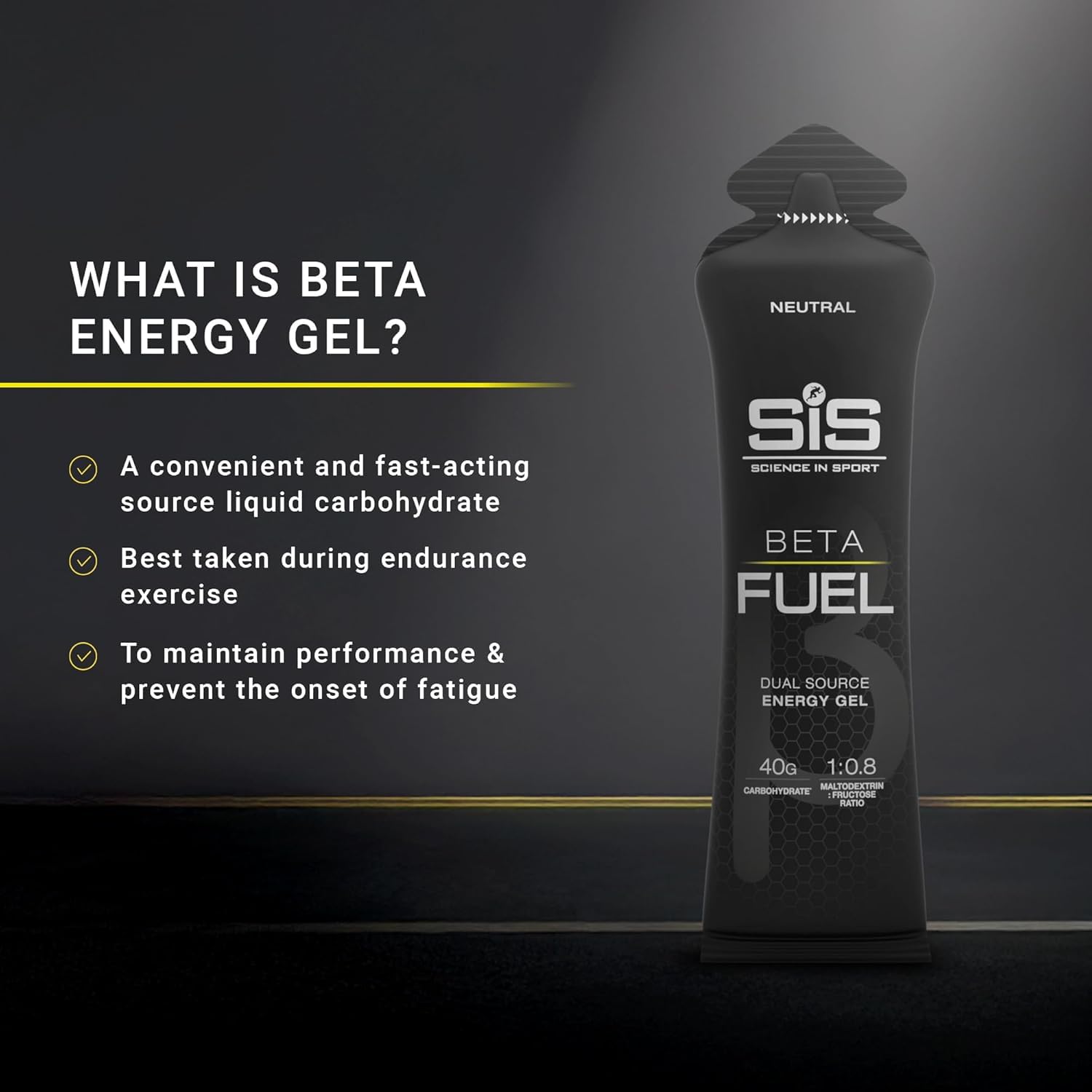 SIS Beta Fuel Energy Gels - 4 Pack