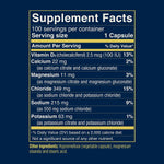 SaltStick Electrolyte Caps - Bottle of 100 Tablets