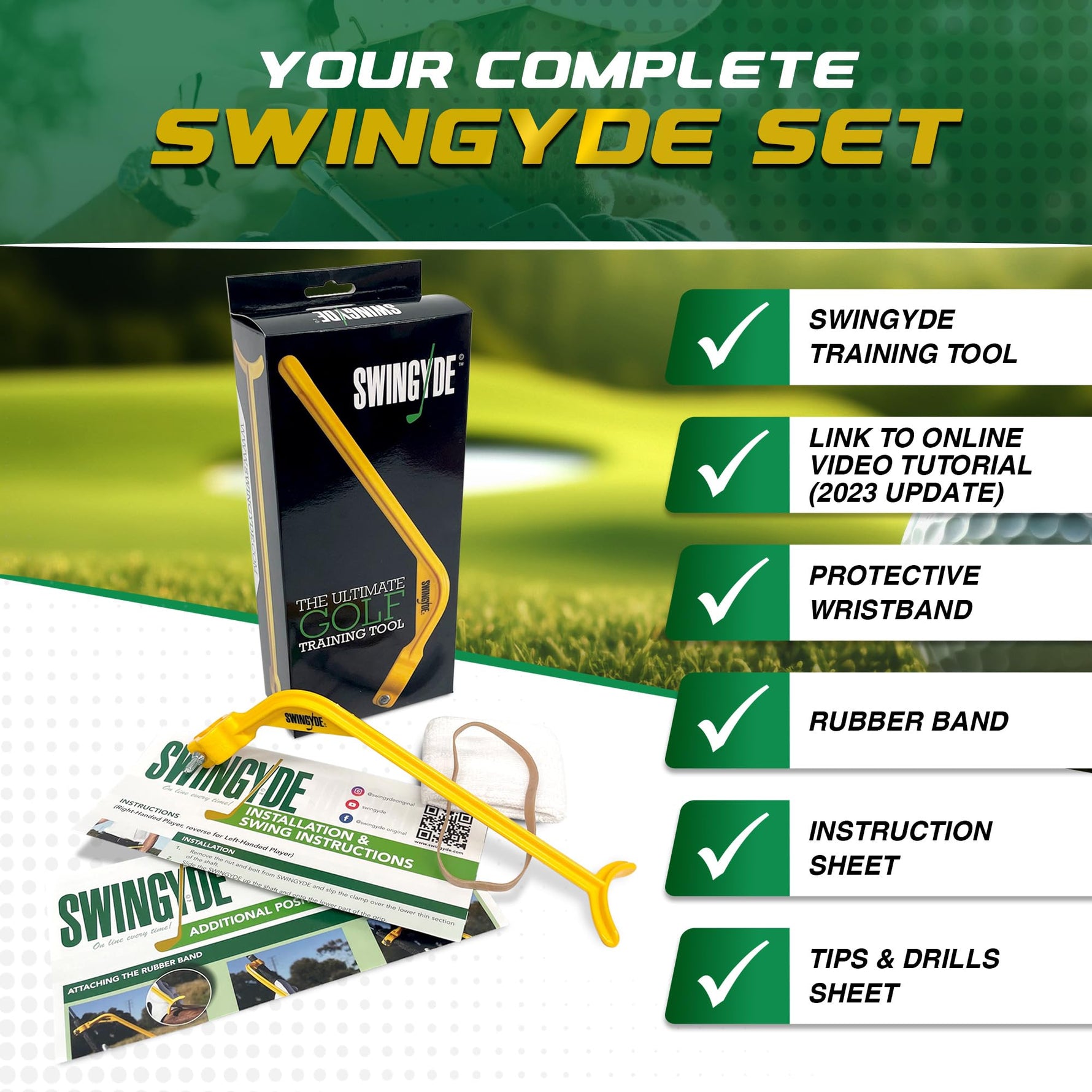 SWINGYDE Golf Swing Training Tool