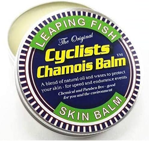 Leaping Fish Unisex Cyclists Chamois 60ml / 60g Tin Balm, Blue