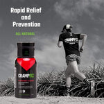 Crampfix Flip-Top Lid 50ml Squeeze Shot Bottle - Fast & Effective Relief from Muscle Cramp for Running, Cycling, Swimming & All Intensive Exercise - 6 Pack