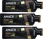 Amacx Turbo Energy Running Gels - 3 x 60ml