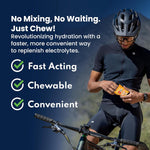 SaltStick Fastchews Electrolyte Replacement - 2 x Packets of 10 Tablets