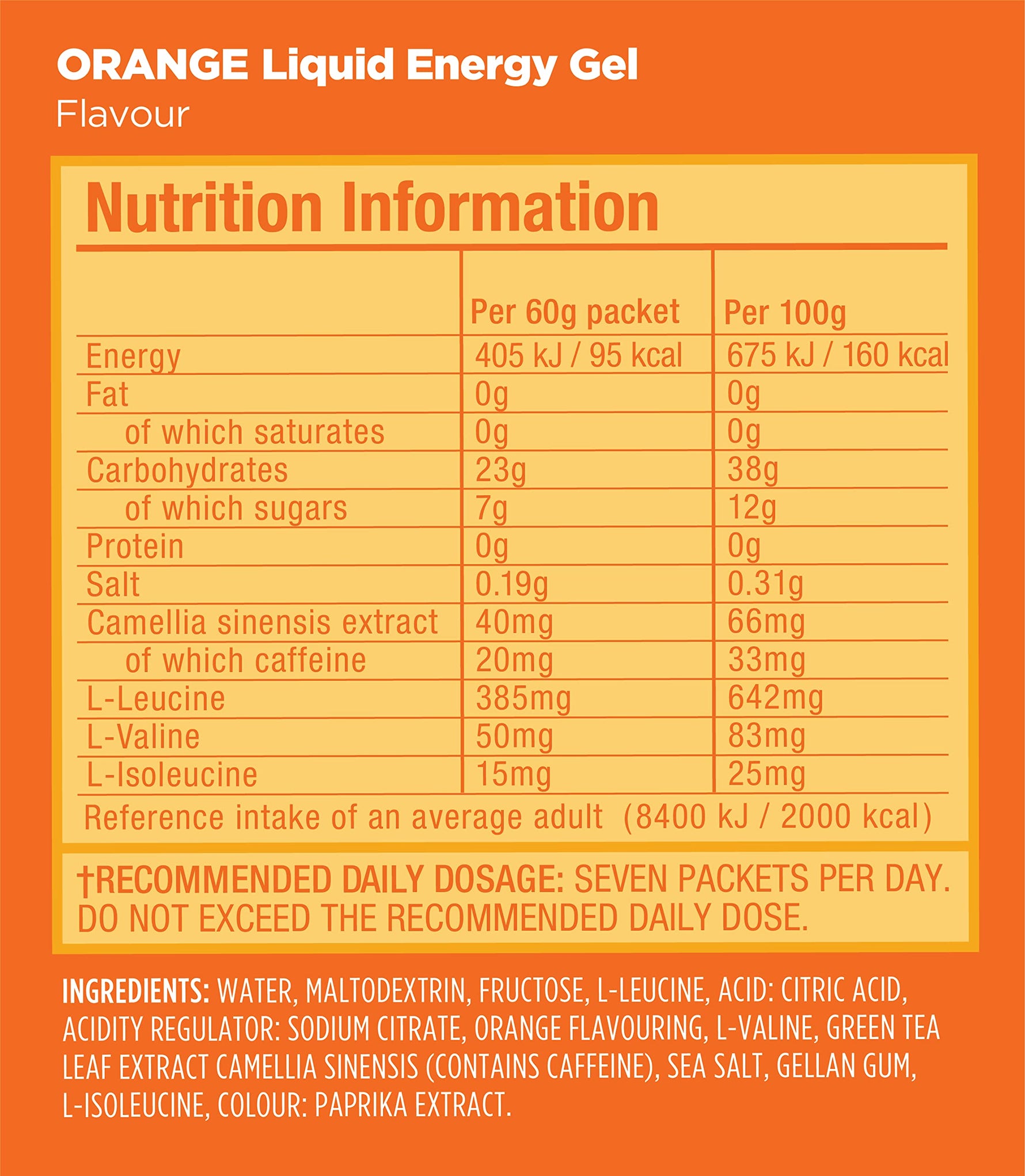 GU Energy Liquid Gels - 4 x 60g Gel Taster Pack