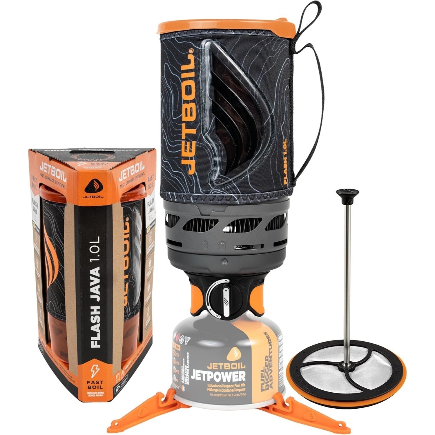 Jetboil Flash Portable Stove 1L(Gas Canister Not Included)