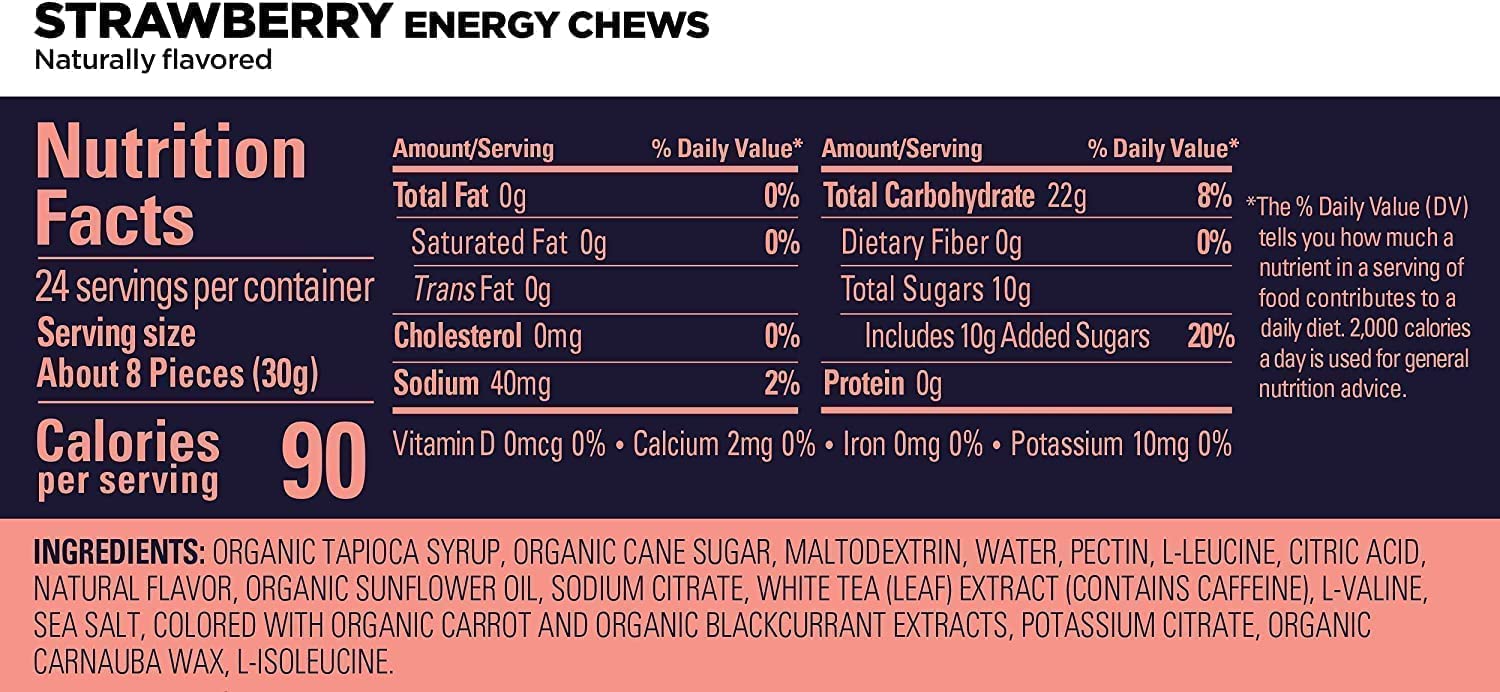GU Energy Chews - Pack of 2