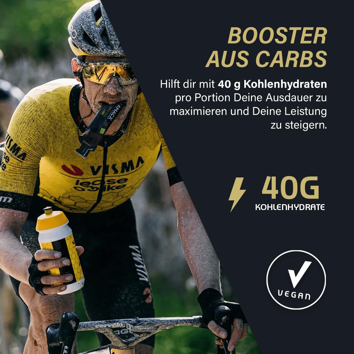 AMACX Turbo Energy Gels - 12 x 60ml