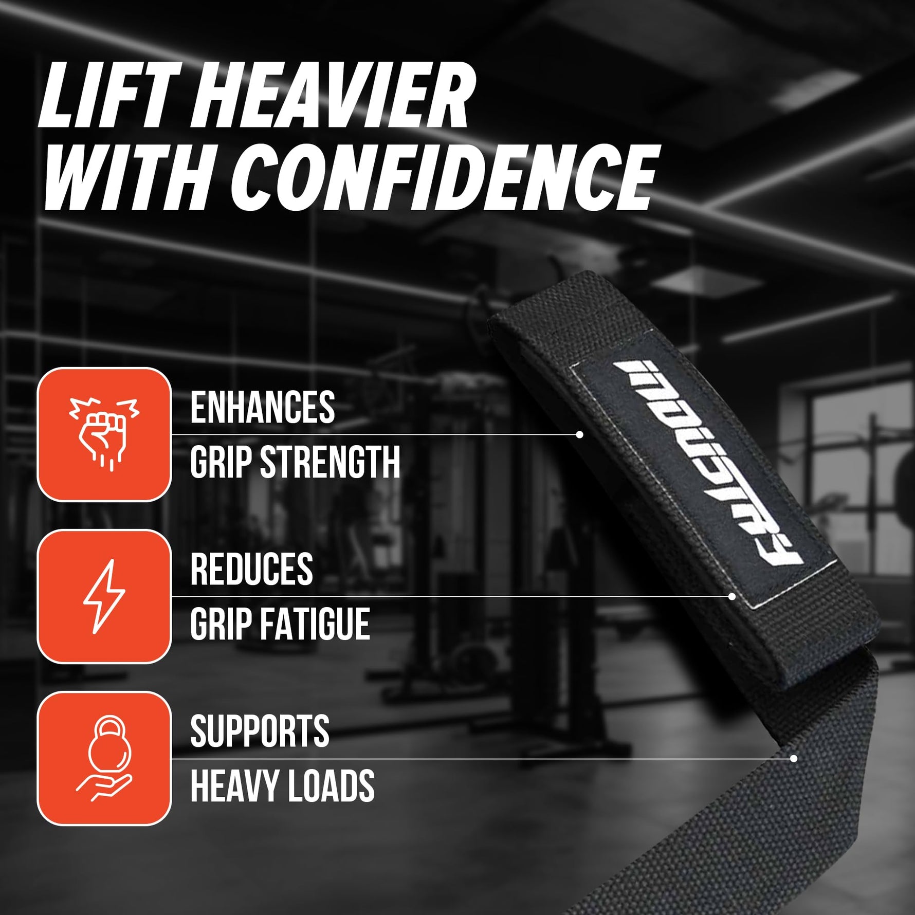 Team Industry Classic Lifting Straps 24"