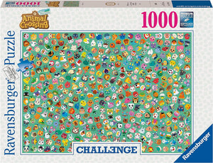 Ravensburger Animal Crossing Challenge Edition 1000 Piece Jigsaw Puzzle