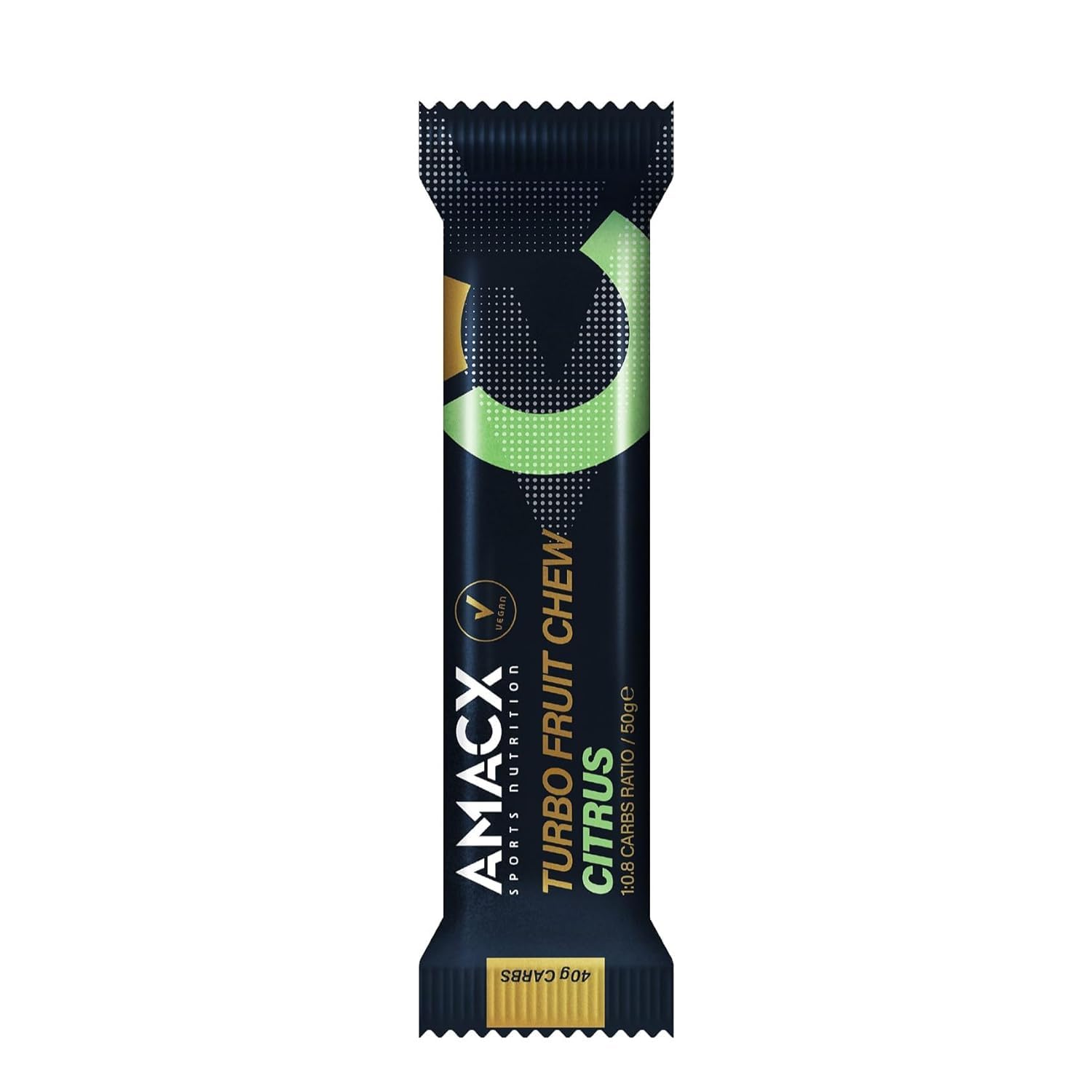 AMACX Turbo Fruit Chew Bar Citrus - 12 x 50 g