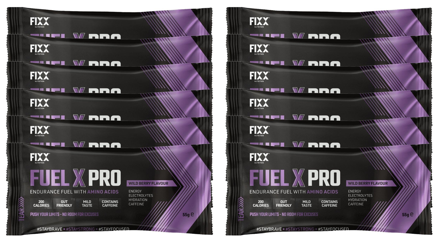 Fixx Nutrition Fuel - Box of 12 x 55g Sachets