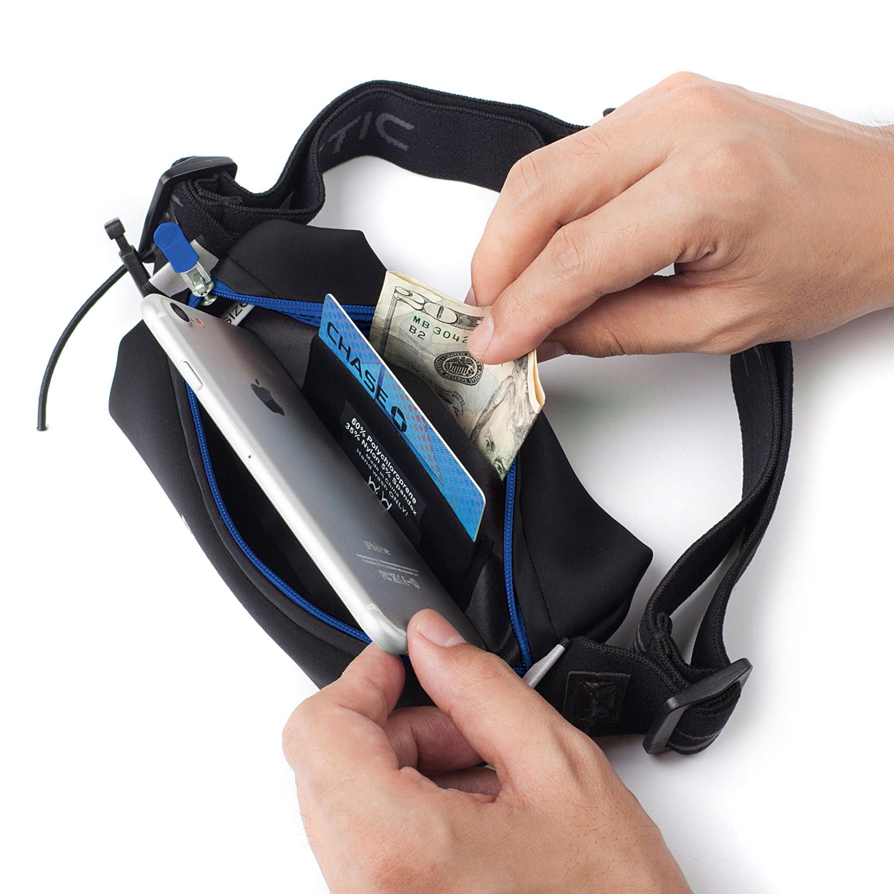 Fitletic Neo Racing Phone Holder / Running Belt (One Size)