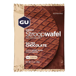 GU Energy Salted Chocolate Stroopwafel Dutch Style Syrup Waffle - Pack of 16