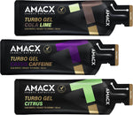 Amacx Turbo Energy Running Gels - 3 x 60ml