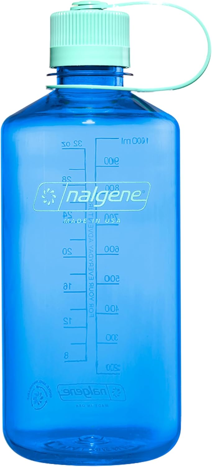 Nalgene COLOUR BLOCK Narrow Mouth Water Bottle - 1L / 32oz