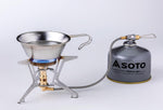 SOTO Fusion Trek with Micro Regulator ONE SIZE SILVER
