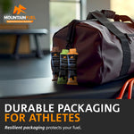 Mountain Fuel Sports Jelly Hydrogel Energy Gel Pouch - 20g of Carbs & Electrolytes - Mineral-Rich Hydration Boost - Vegan, Gluten-Free Performance Fuel - 4 Pack