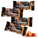 Getbuzzing Nut Free Oat Flapjacks - Gluten Free Healthy Snacks - Energy Bars For Running, Cycling, Gym - Pack of 4 x 62g