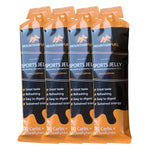 Mountain Fuel Sports Jelly Hydrogel Energy Gel Pouch - 20g of Carbs & Electrolytes - Mineral-Rich Hydration Boost - Vegan, Gluten-Free Performance Fuel - 4 Pack