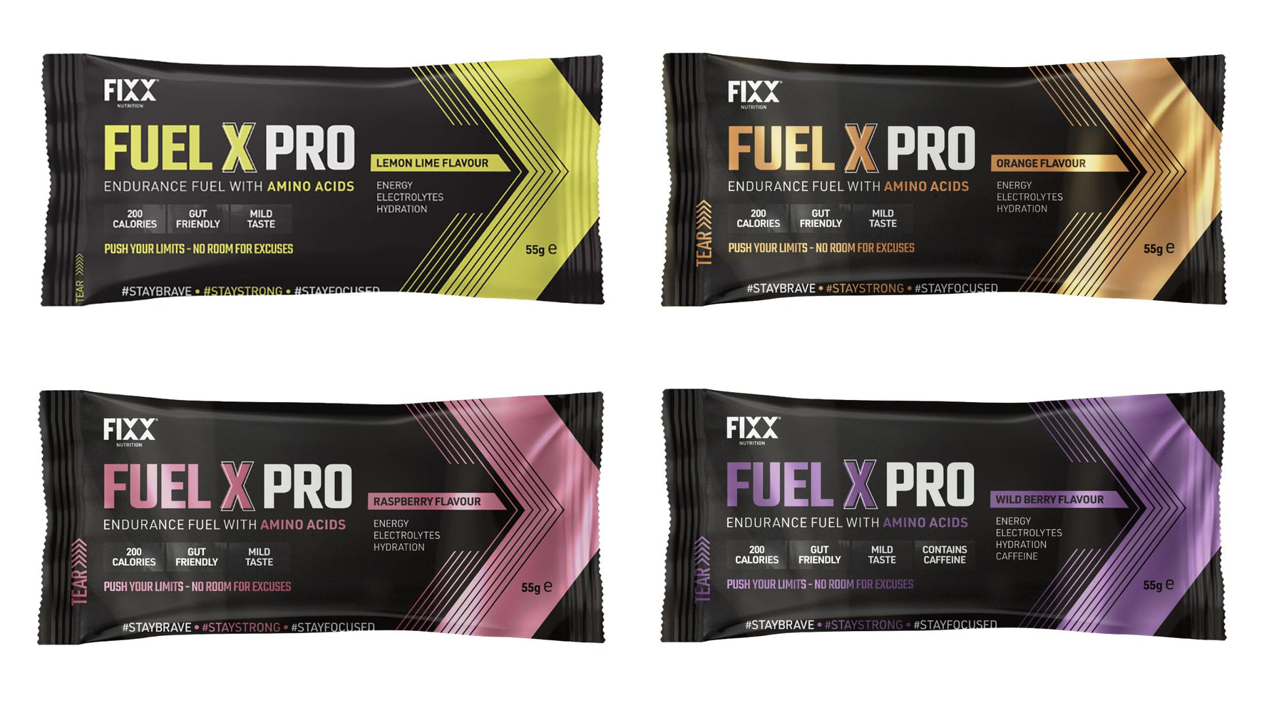 Fixx Nutrition Fuel - 4 x 55g Sachets