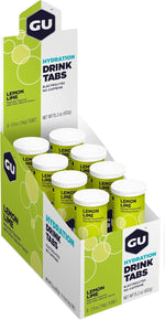 GU Energy Hydration Electrolyte Drink Tablets, (Lemon Lime, 4-Count)