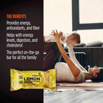 Getbuzzing Nut Free Oat Flapjacks - Gluten Free Healthy Snacks - Energy Bars For Running, Cycling, Gym - Pack of 4 x 62g