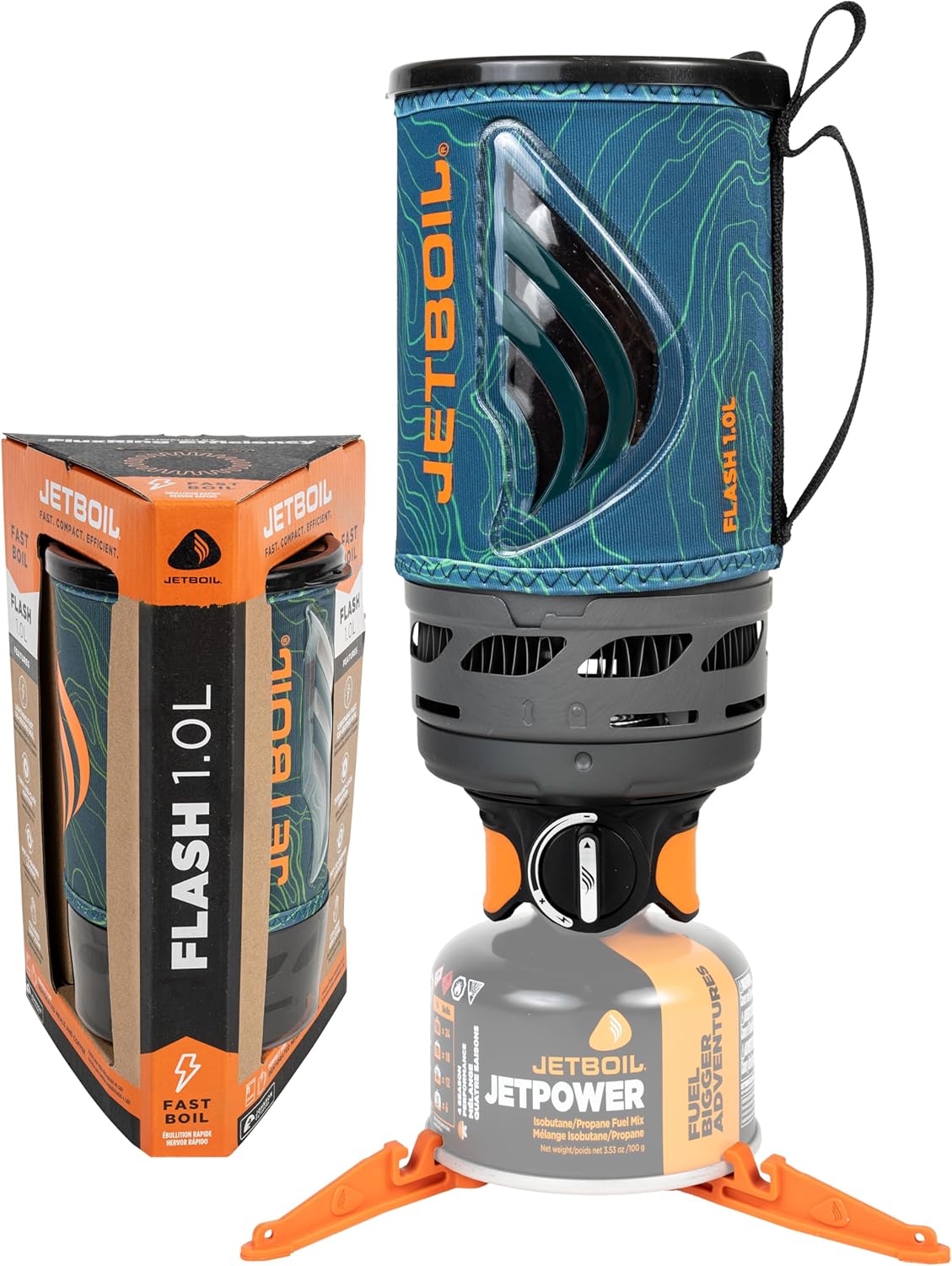 Jetboil Flash Portable Stove 1L(Gas Canister Not Included)