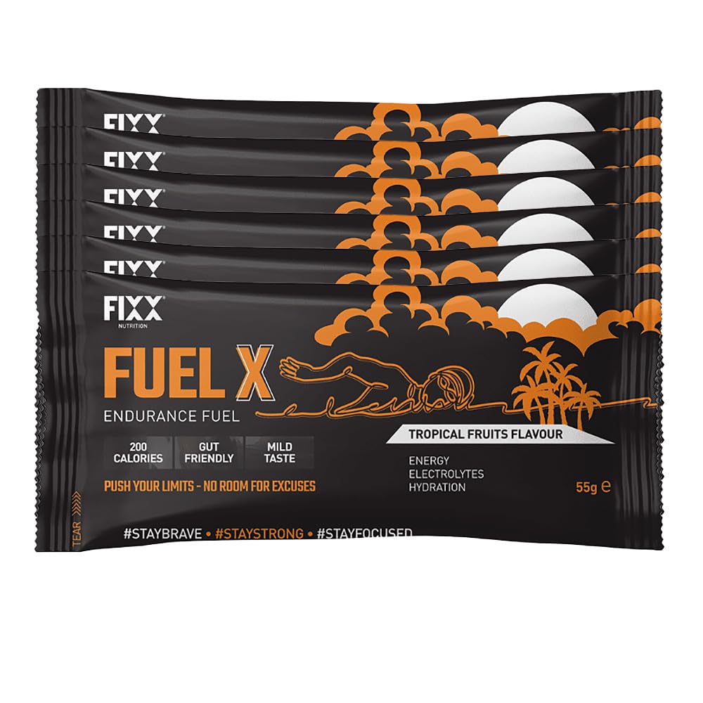 Fixx Nutrition Fuel X Endurance Fuel - 6 x 55g Sachets