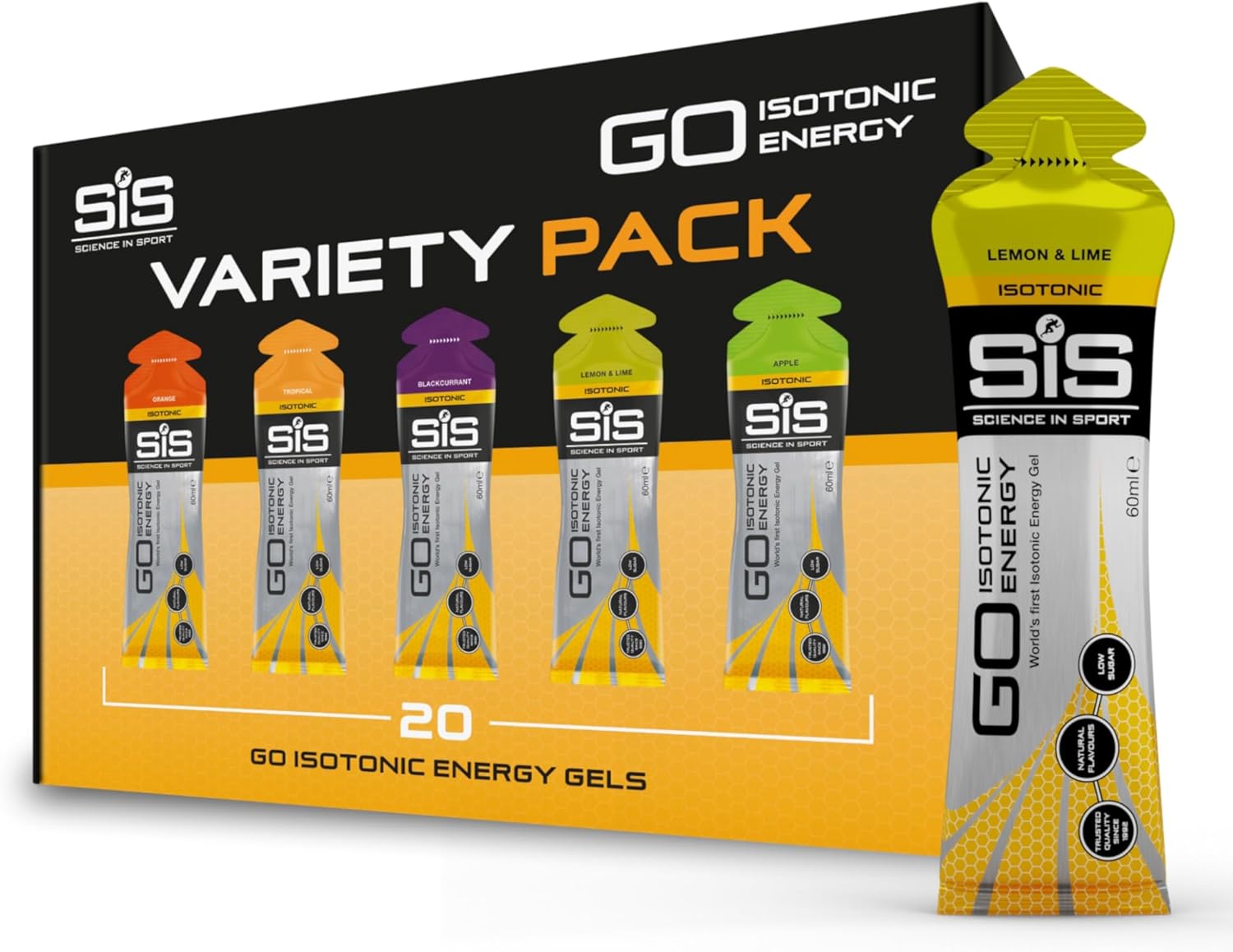Science In Sport GO Isotonic Energy Gels