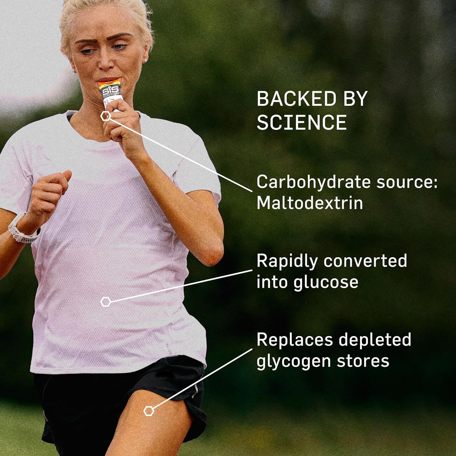Science in Sport GO Isotonic Energy Gels - 6 x 60ml Packs