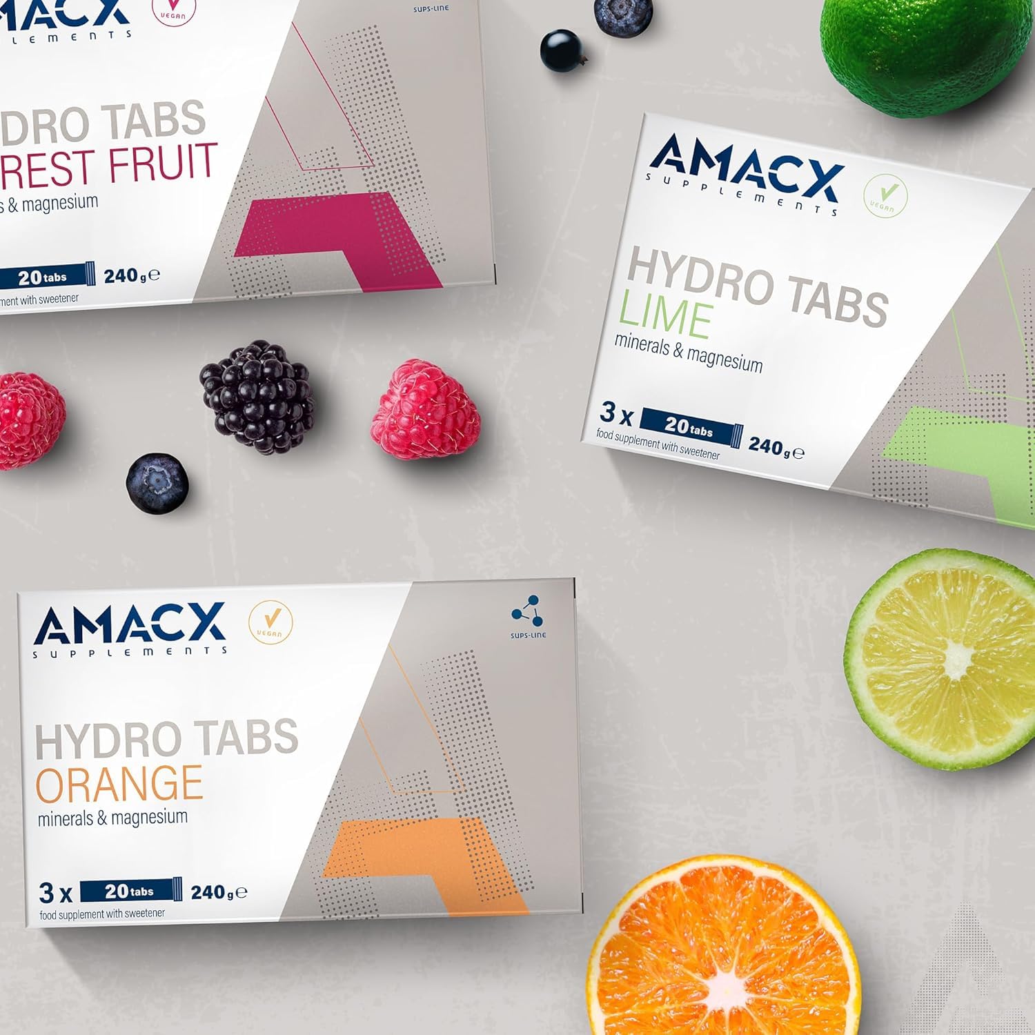 AMACX Hydro Tabs - 3 Tubes of 20