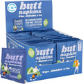 Butt Napkins - Water-Based Flushable Wipes, Individually Wrapped