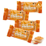 Getbuzzing Nut Free Oat Flapjacks - Gluten Free Healthy Snacks - Energy Bars For Running, Cycling, Gym - Pack of 4 x 62g