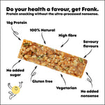 Frank Savoury High Protein Bars - 3 x 50g Taster Pack