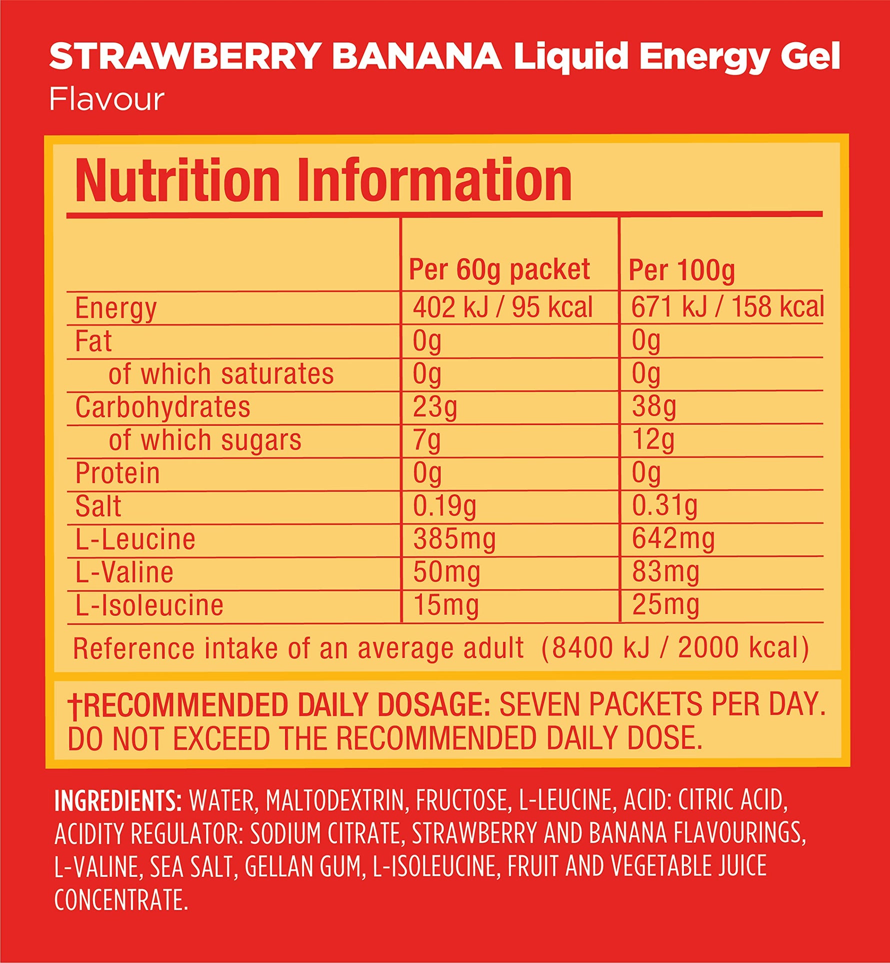 GU Energy Liquid Gels - 4 x 60g Gel Taster Pack