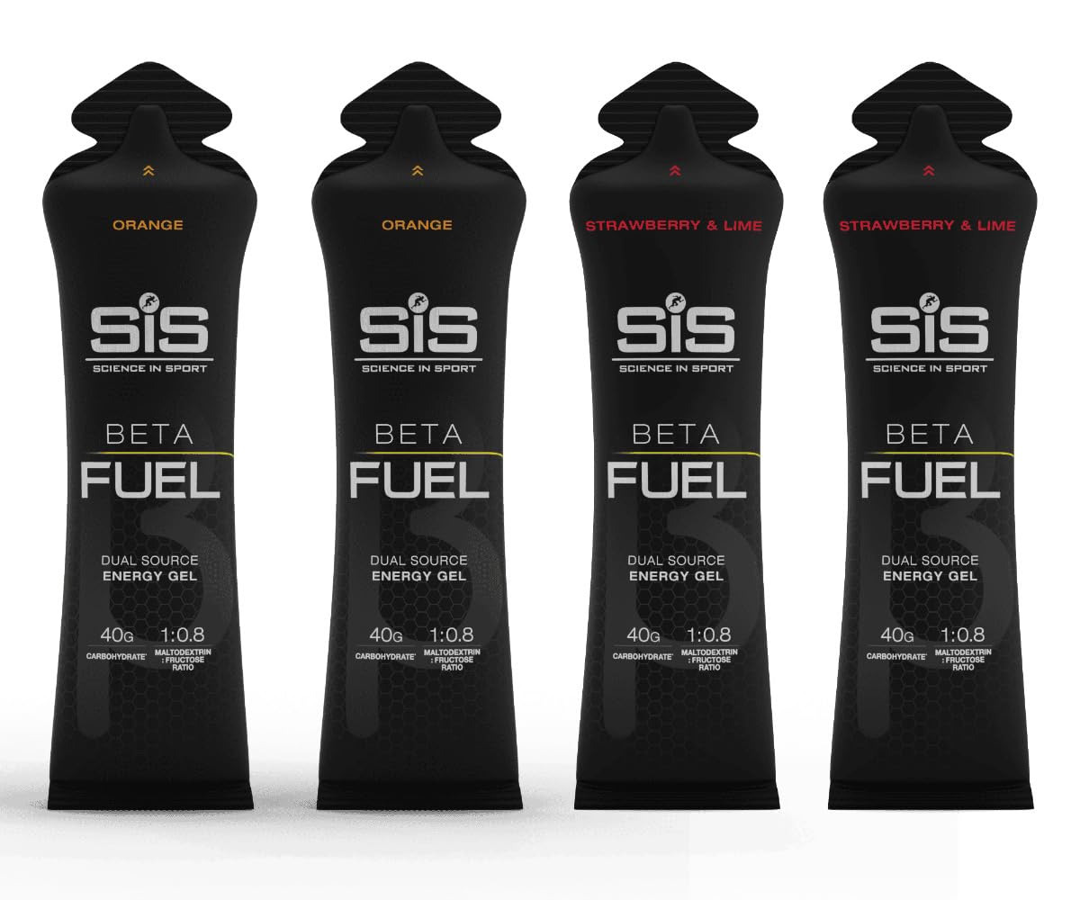 SIS Beta Fuel Energy Gels - 4 Pack