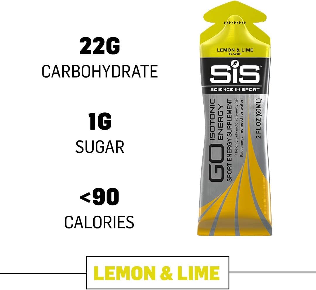 Science in Sport GO Isotonic Energy Gels - 6 x 60ml Packs
