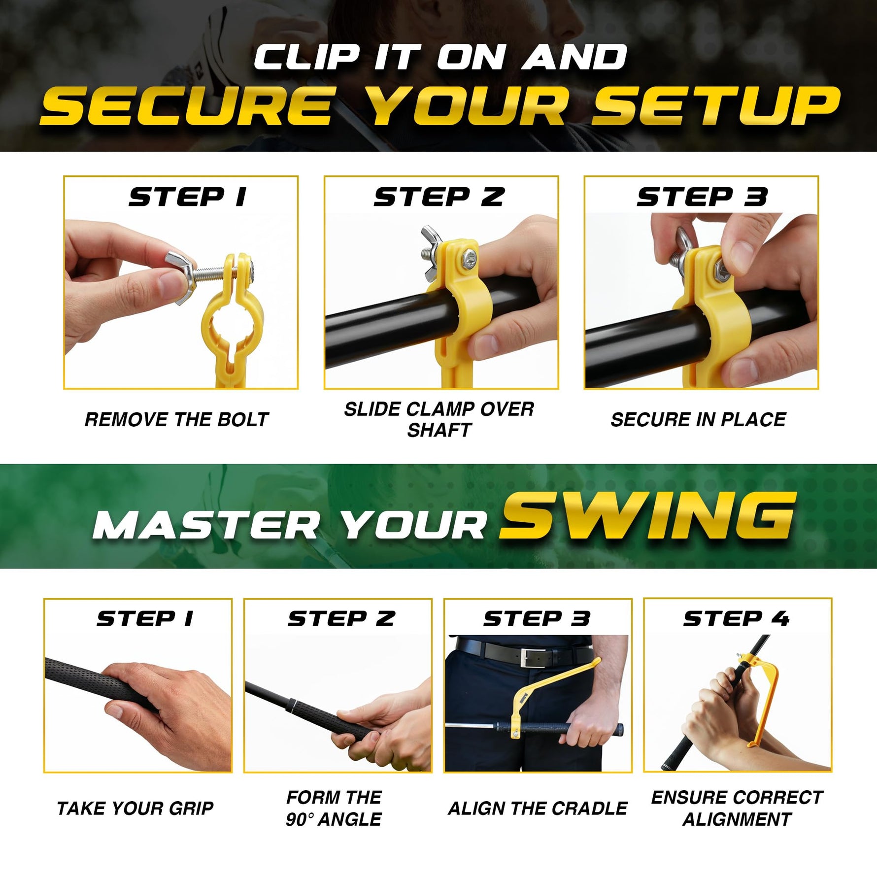 SWINGYDE Golf Swing Training Tool
