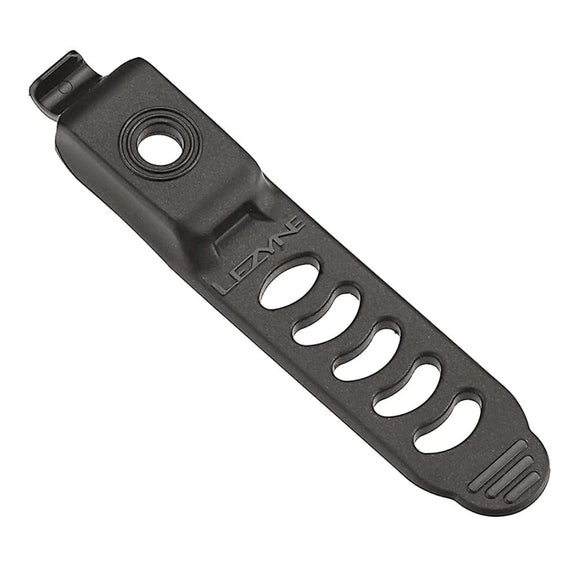 Lezyne spare mount rubber holder, replacement for Hecto, Micro, Macro, Power, Super and Deca D, black