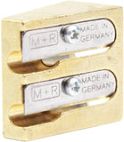 Mobius+Ruppert M+R Classic 0603 Sharpener with 2 Orificios, Gold