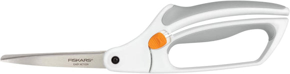 Fiskars Softgrip All-Purpose 26 cm Scissors, Stainless Steel Blade/Plastic Handles - White