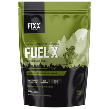 Fixx Nutrition Fuel X Endurance Fuel - Energy, Electrolytes, Hydration - 840g Bulk Bag (30 Servings)