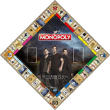 Supernatural Monopoly Board Game English Edition, Join the Winchester brothers Sam and Dean, Advance to Vampire and Werewolf and trade your way to success, For ages 16 and up ideal for Halloween
