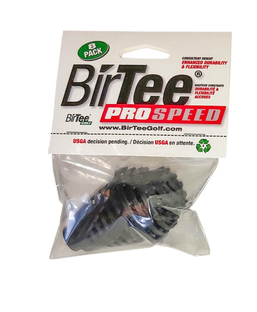 BirTee Golf Tees - PRO Speed Version with Enhanced Durability - 8 Pack. Indoor Golf Tees/Golf Simulator Tees/Winter Golf Tees.