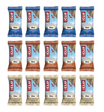 CLIF BAR Minis - Mixed Selection Box - 15 Bars