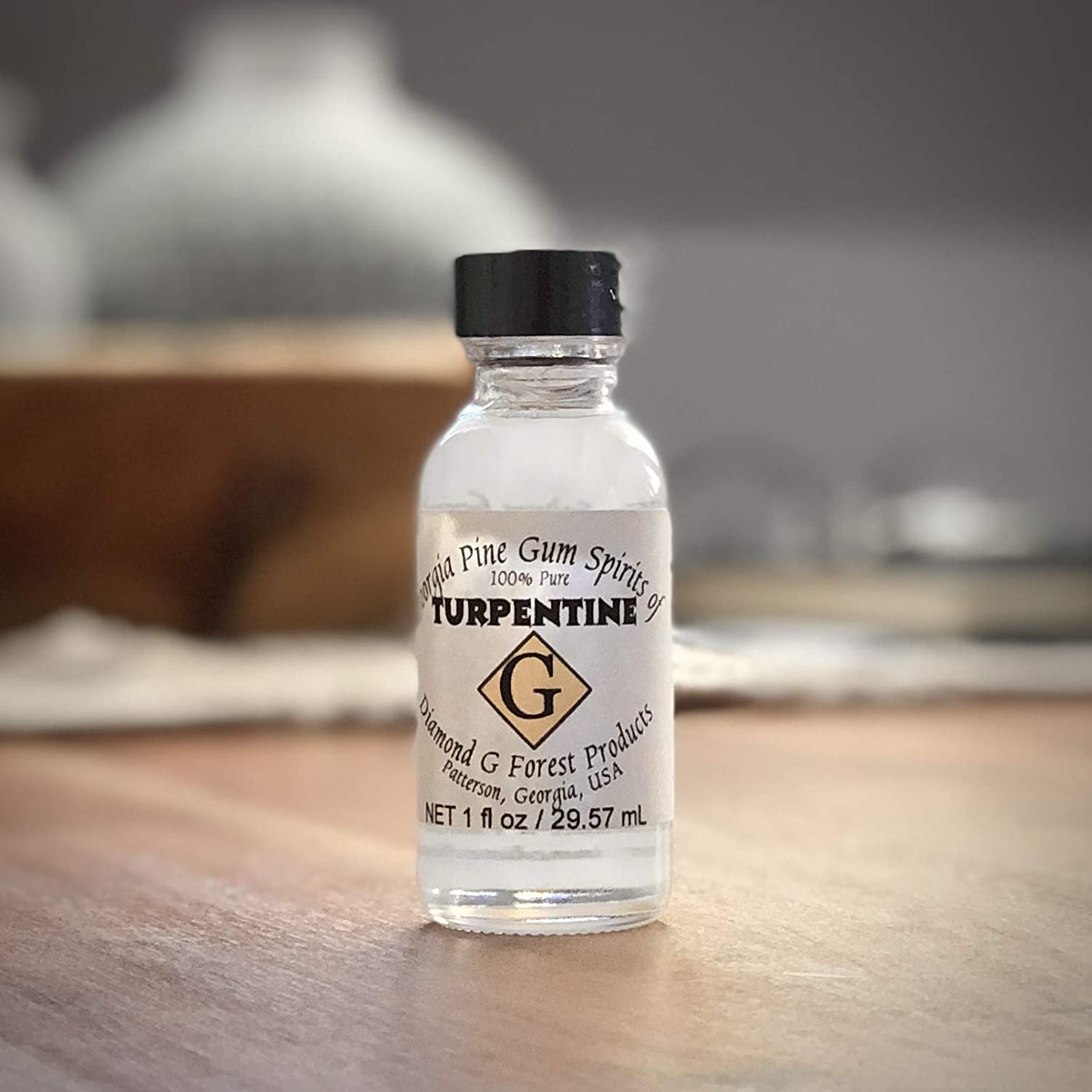 Diamond G Forest 100% Pure Gum Spirits of Turpentine - 1oz Bottle – E-Tail  24/7 Limited